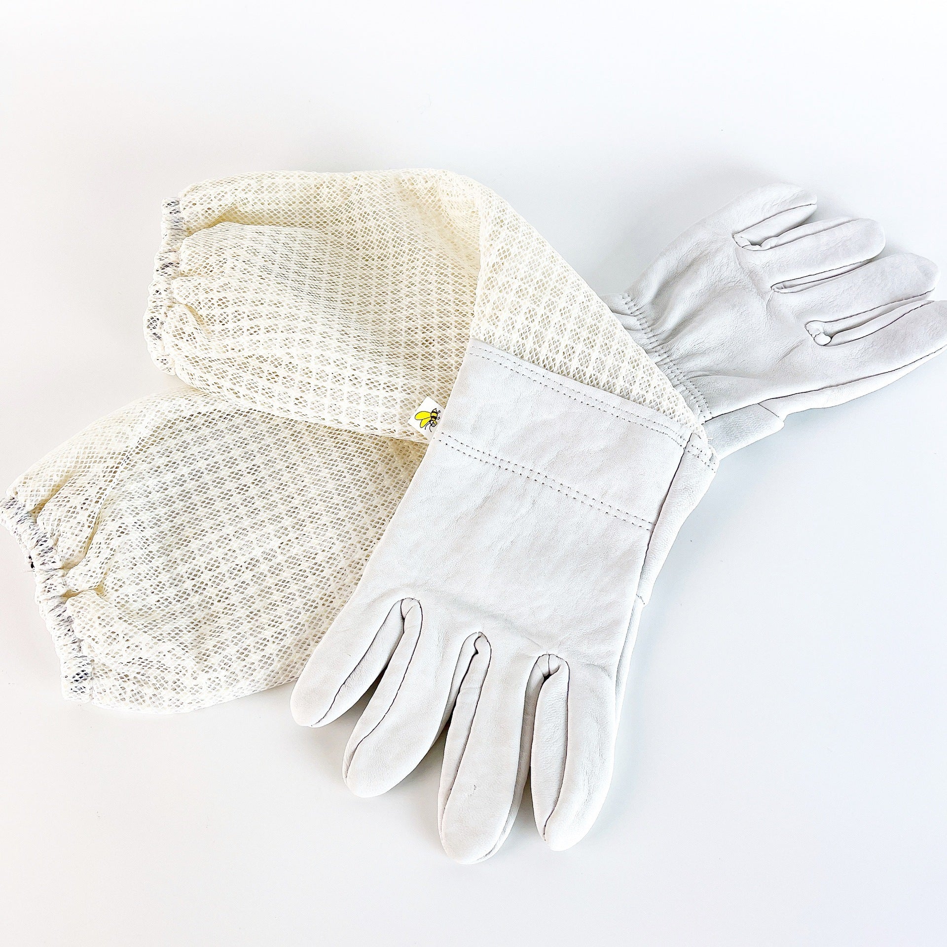 Three-Layer Breathable Mesh Sheepskin Anti-Bee Gloves – Protection Gloves