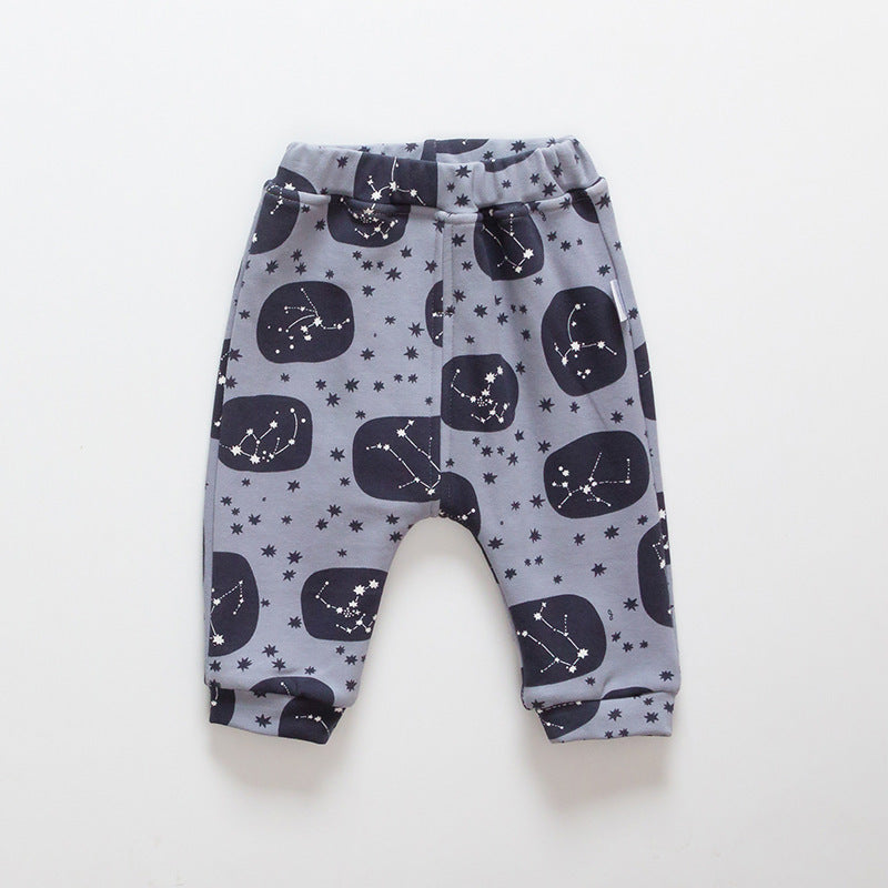 Korean Winter Velvet Pants for Kids – Plus-Size Warm Baby Clothes (Wholesale)