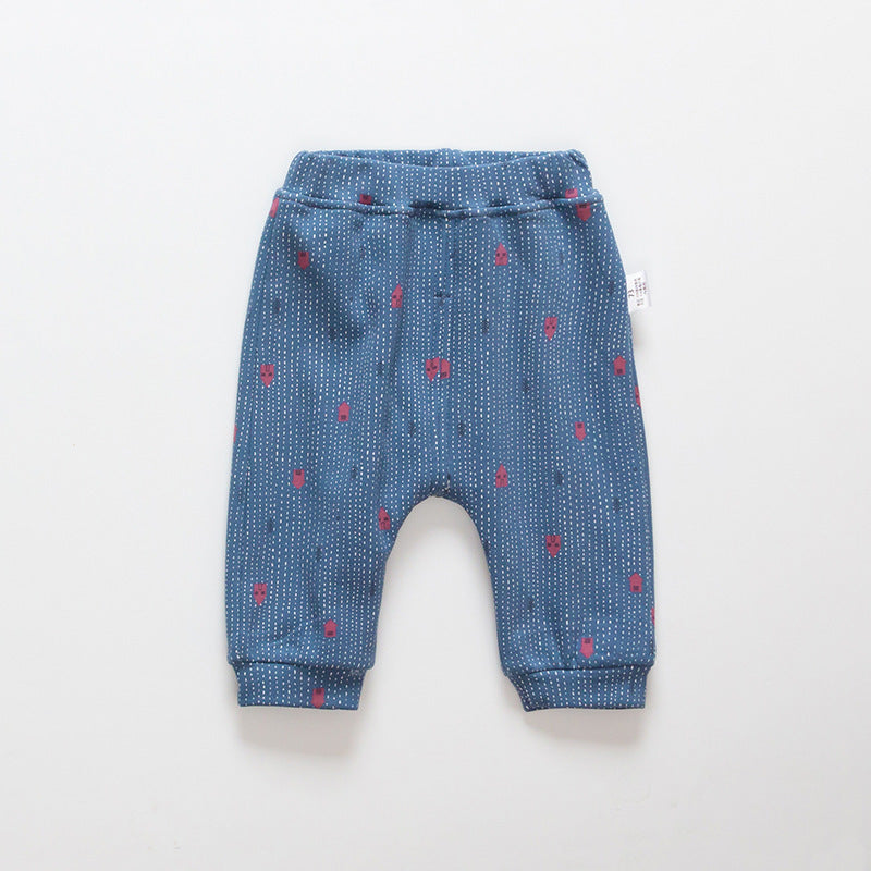 Korean Winter Velvet Pants for Kids – Plus-Size Warm Baby Clothes (Wholesale)