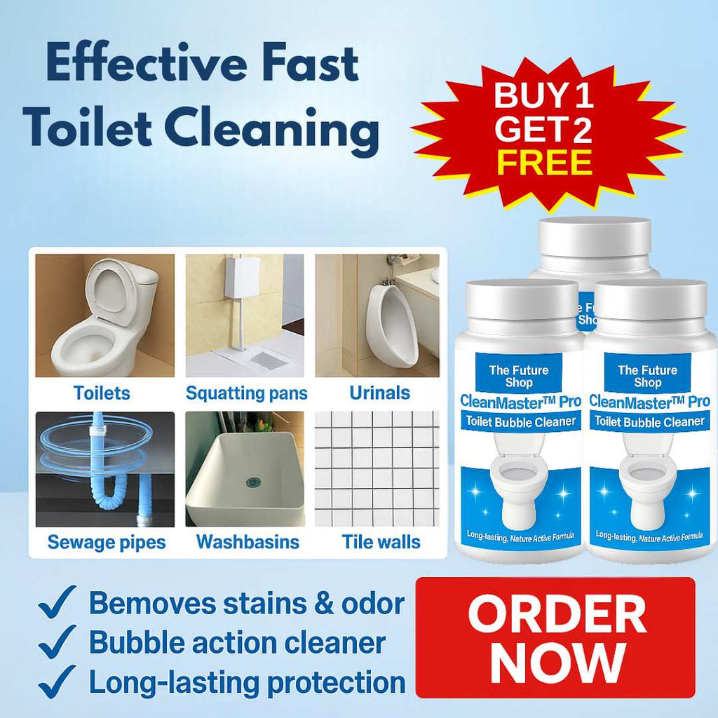 CleanMaster Toilet Bubble Cleaner (BUY 1 GET 2 FREE)