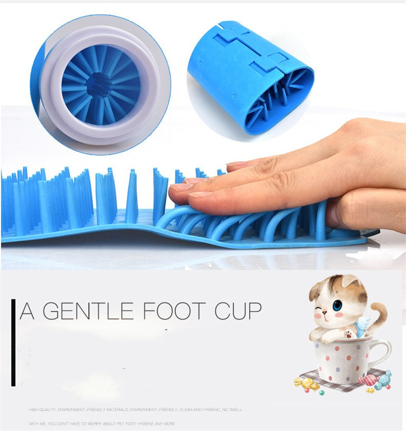 Pet Dog Foot Cleaning Products Silicone