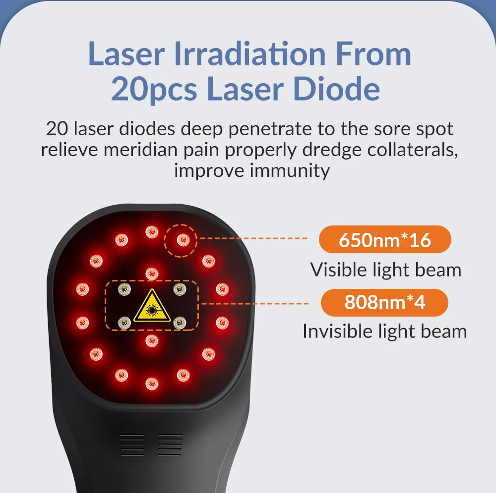 Deep Tissue Cold Laser Therapy Device – Pain Relief for Horses, Dogs & Cats