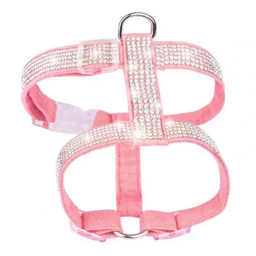 Chest Strap Rhinestone Decor