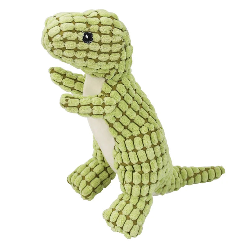 Dinosaur Dog Chew Toy – Corn Wool Training Toy for Chihuahuas & Cats