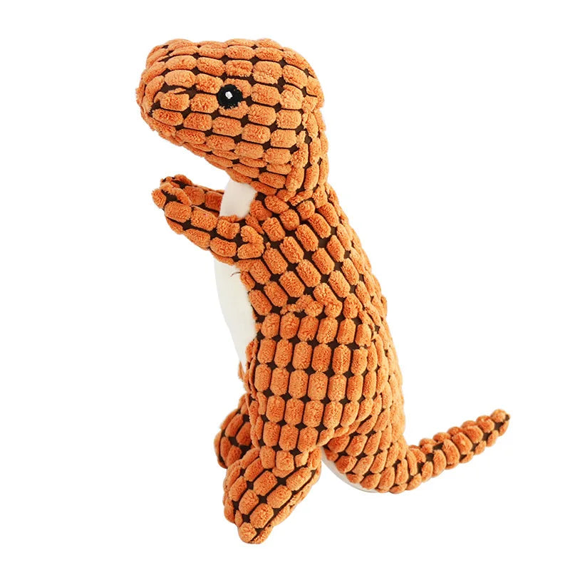 Dinosaur Dog Chew Toy – Corn Wool Training Toy for Chihuahuas & Cats