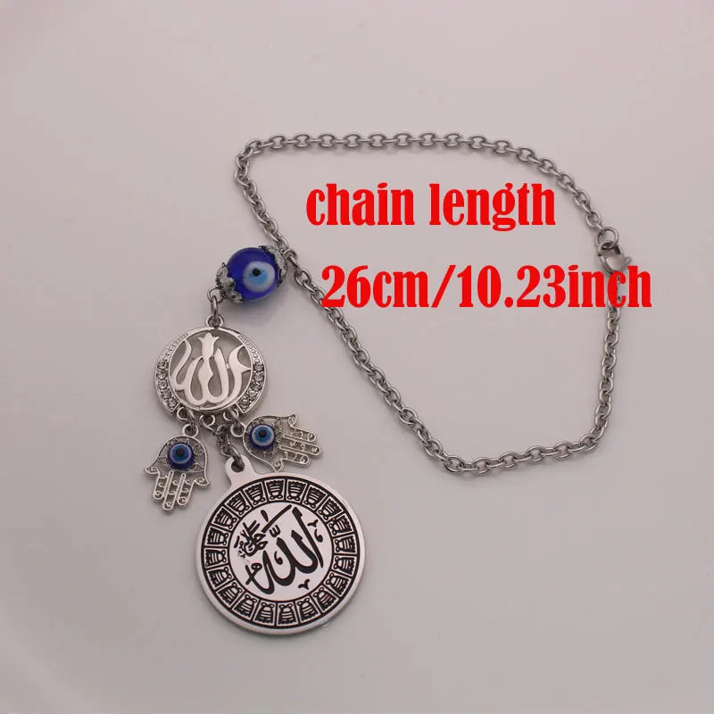 Muslim Allah Hamsa Turkey evil eye car pendant