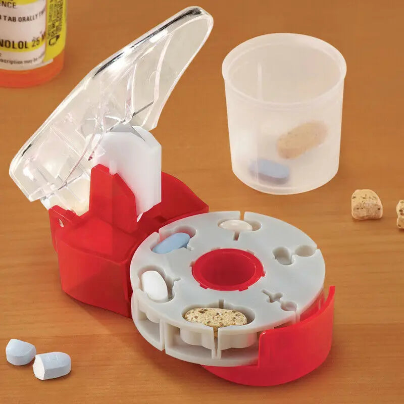 Medicine Pill Cutter Box