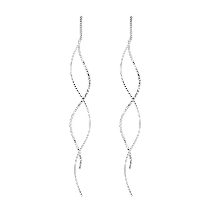 Line Drop Earrings for Women