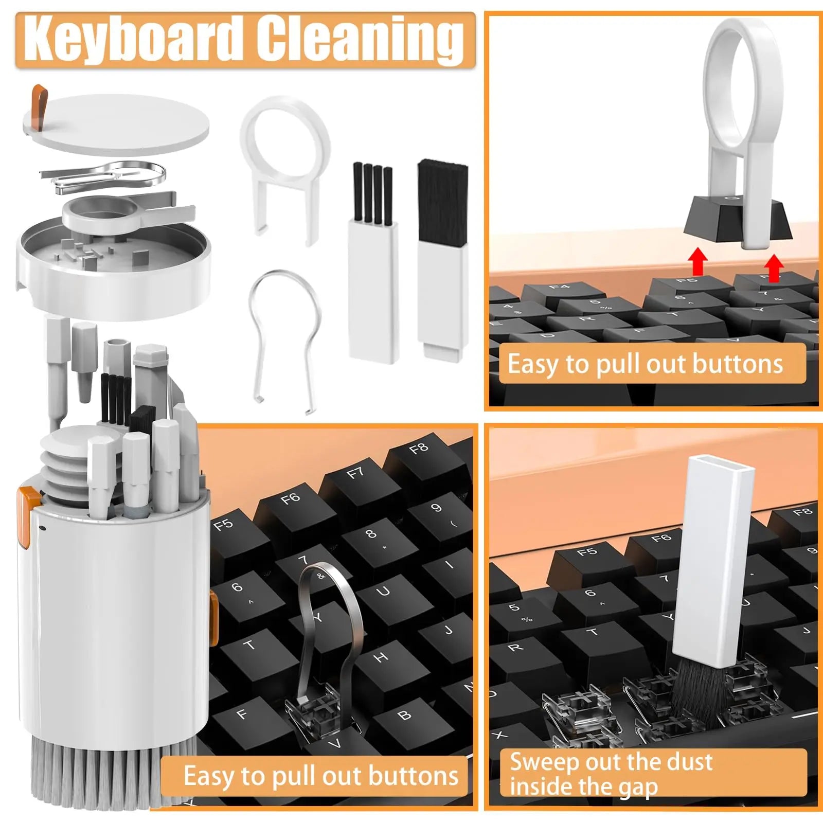 20-in-1 Keyboard & Electronics Cleaning Kit – For Camera, MacBook, iPad & More