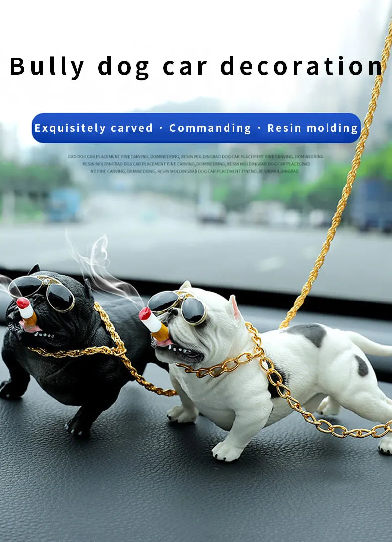 Bully Dog Car Perfume Dashboard Display