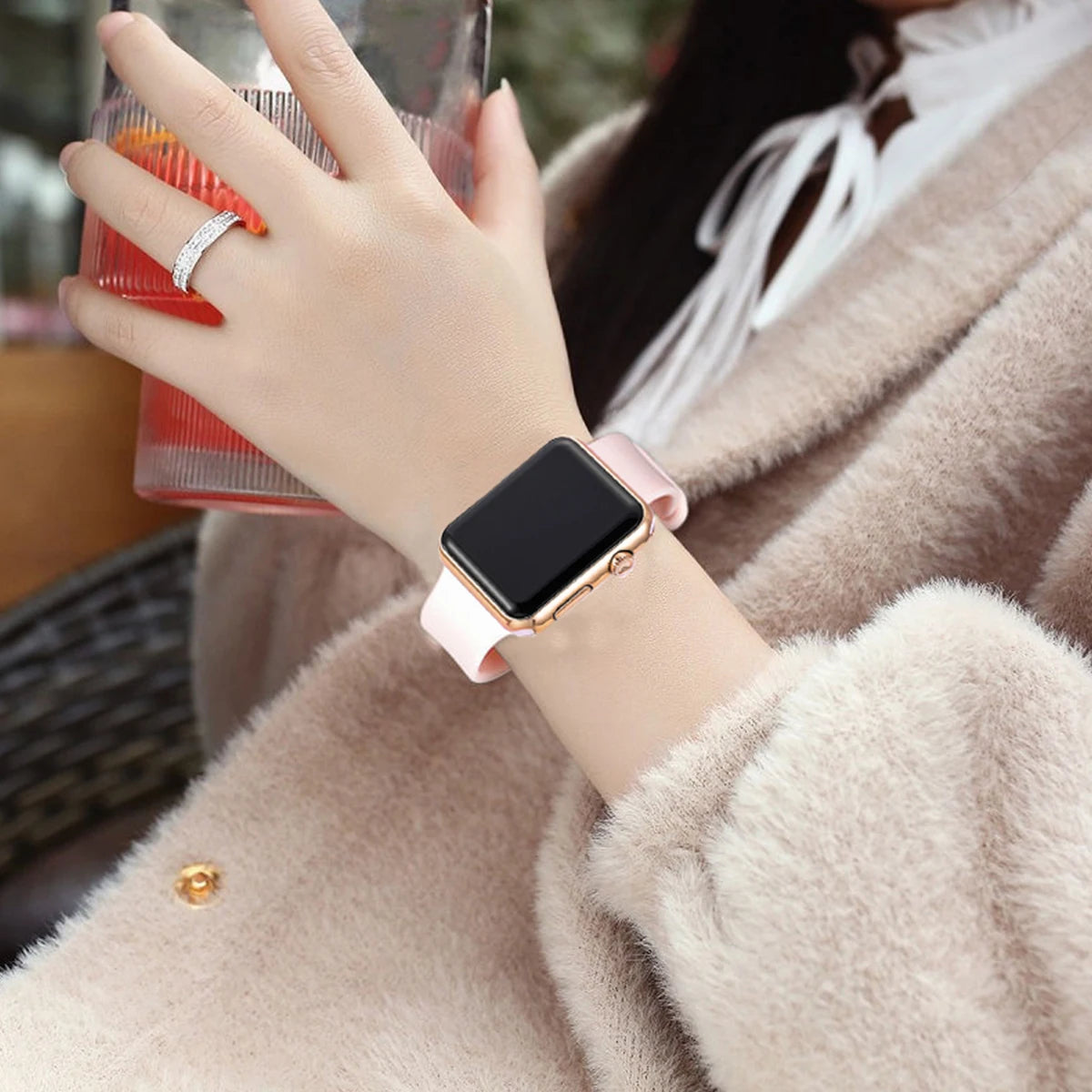 Unisex LED Square Electronic Watch – Trendy & Versatile Casual Design