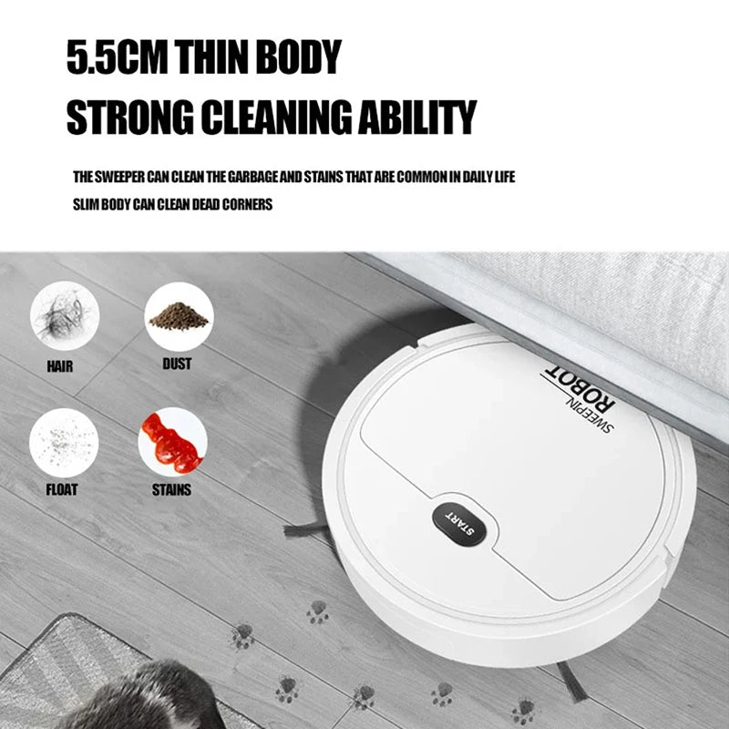 Xiaomi 3-in-1 Robot Vacuum – Wireless Sweeping, Mopping & Cleaning