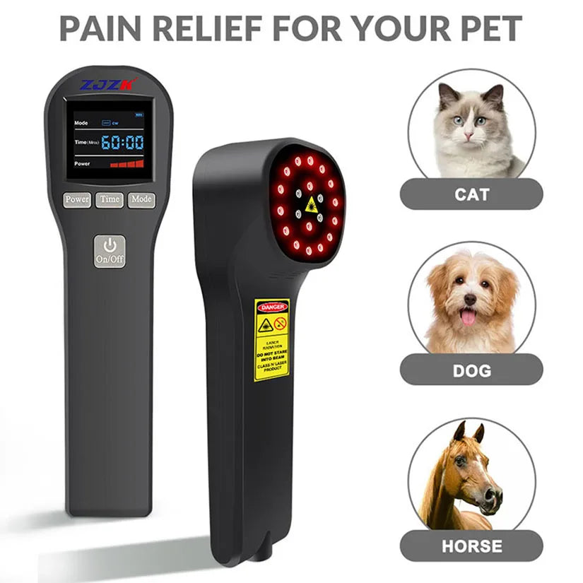 Deep Tissue Cold Laser Therapy Device – Pain Relief for Horses, Dogs & Cats