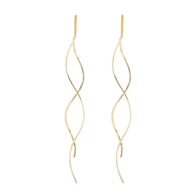 Line Drop Earrings for Women