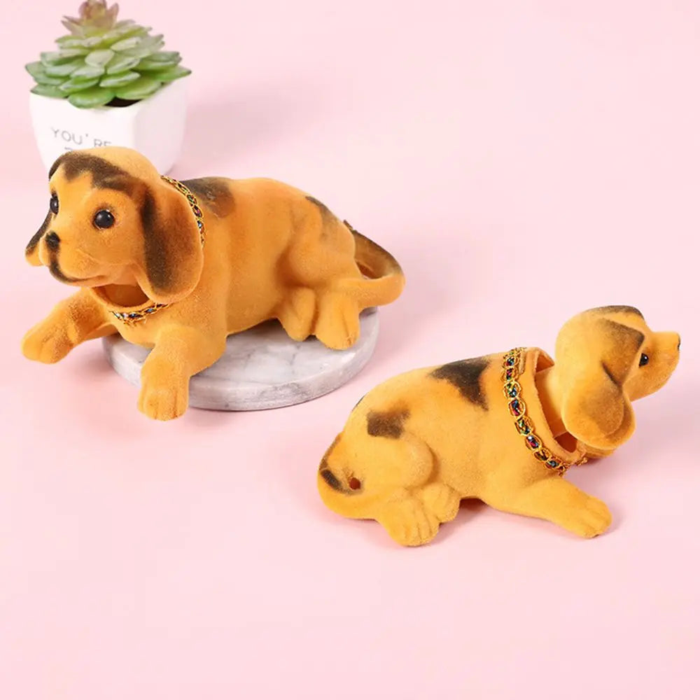 Car Ornaments Shaking Head Dog Doll