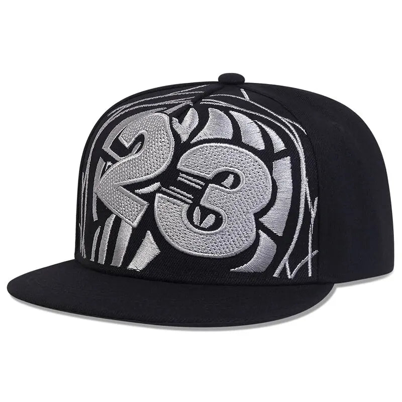 Unisex Basketball Letter Embroidery Hip-hop Hat