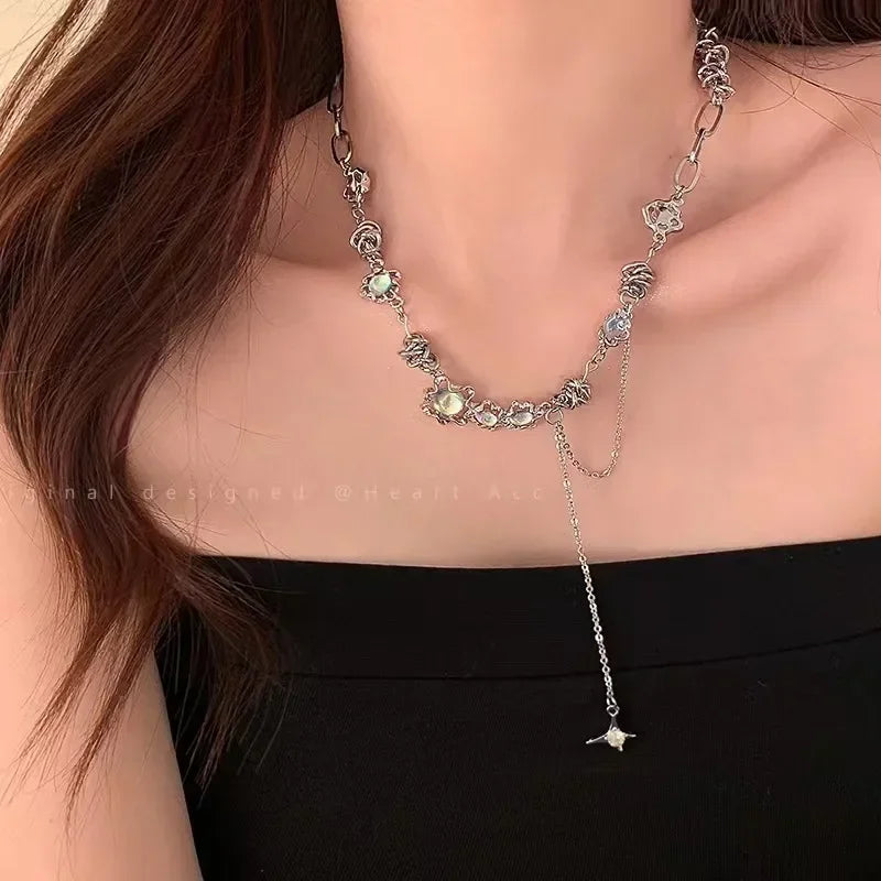 Fashion Shiny Star Necklace for Women