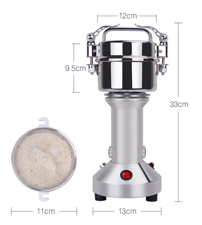 100G Electric Grain Grinder – Herb, Corn, Spice & Nut Milling Machine