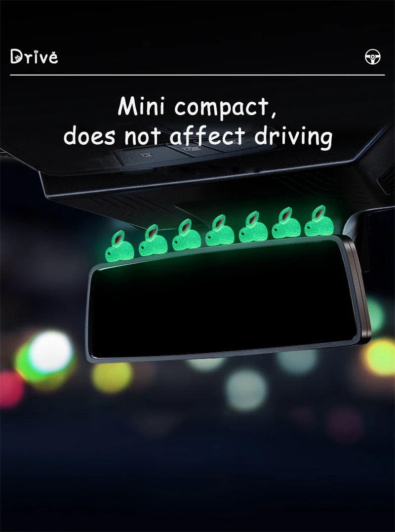 Cute Mini Bunny Car Light