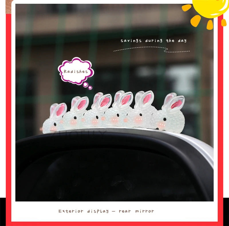 Cute Mini Bunny Car Light