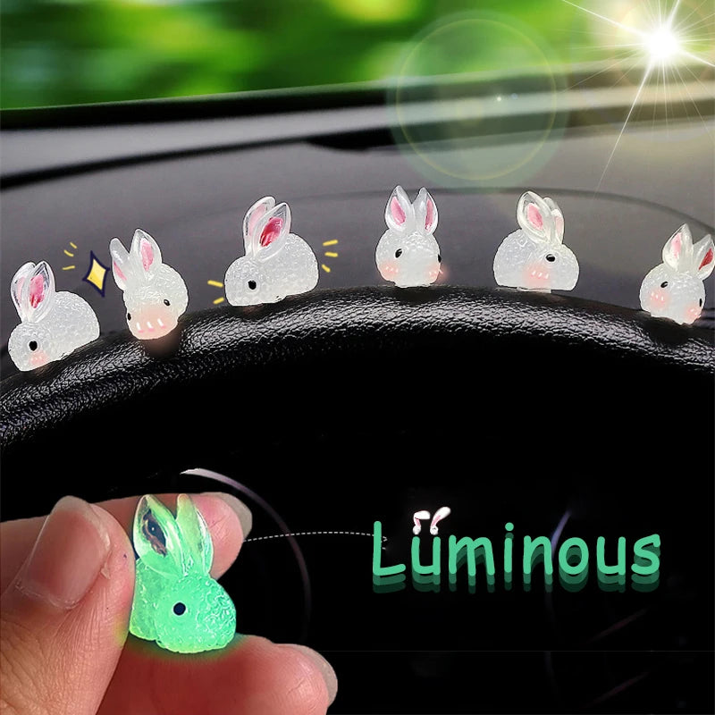 Cute Mini Bunny Car Light