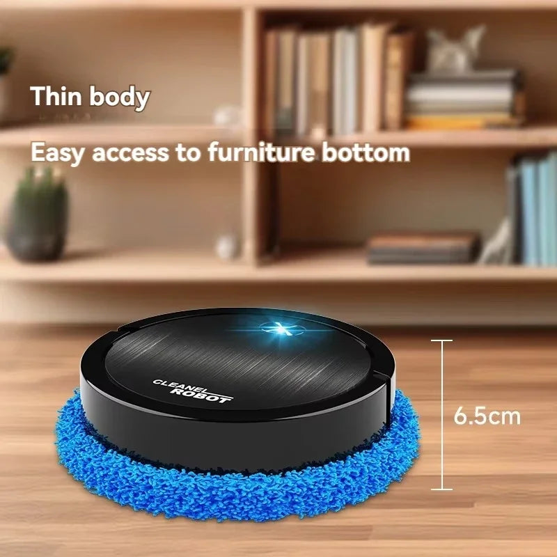 XIAOMI MIJIA Smart Sweeping and Mopping Machine 2024 New USB Charging 3-in-1 Silent Sweeping Vacuuming and Mopping Gift