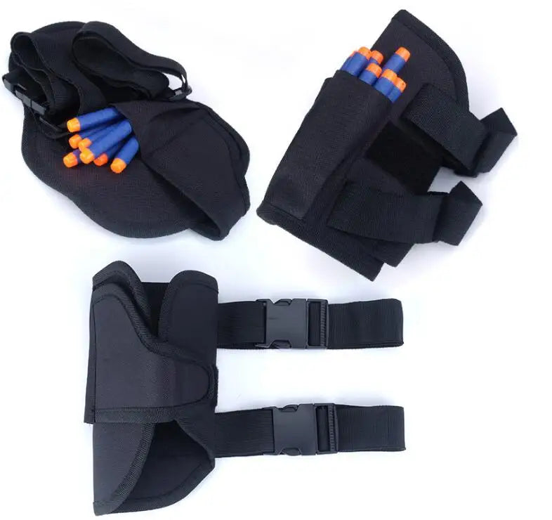 Kids Tactical Waist Bag & Dart Wrister Kit for Nerf N-Strike Elite Blasters