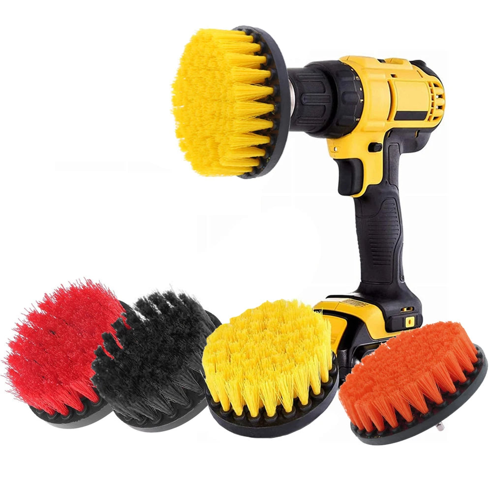 Electric Drill Brush Cleaner Kit For Cleaning Carpet