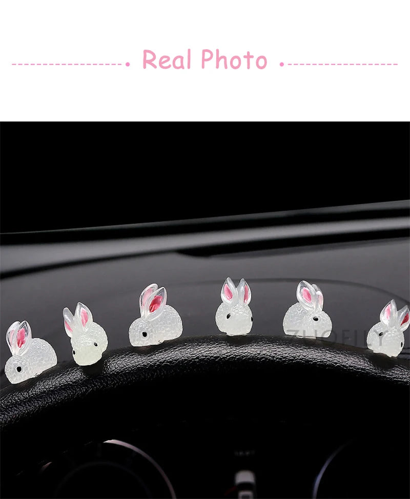 Cute Mini Bunny Car Light