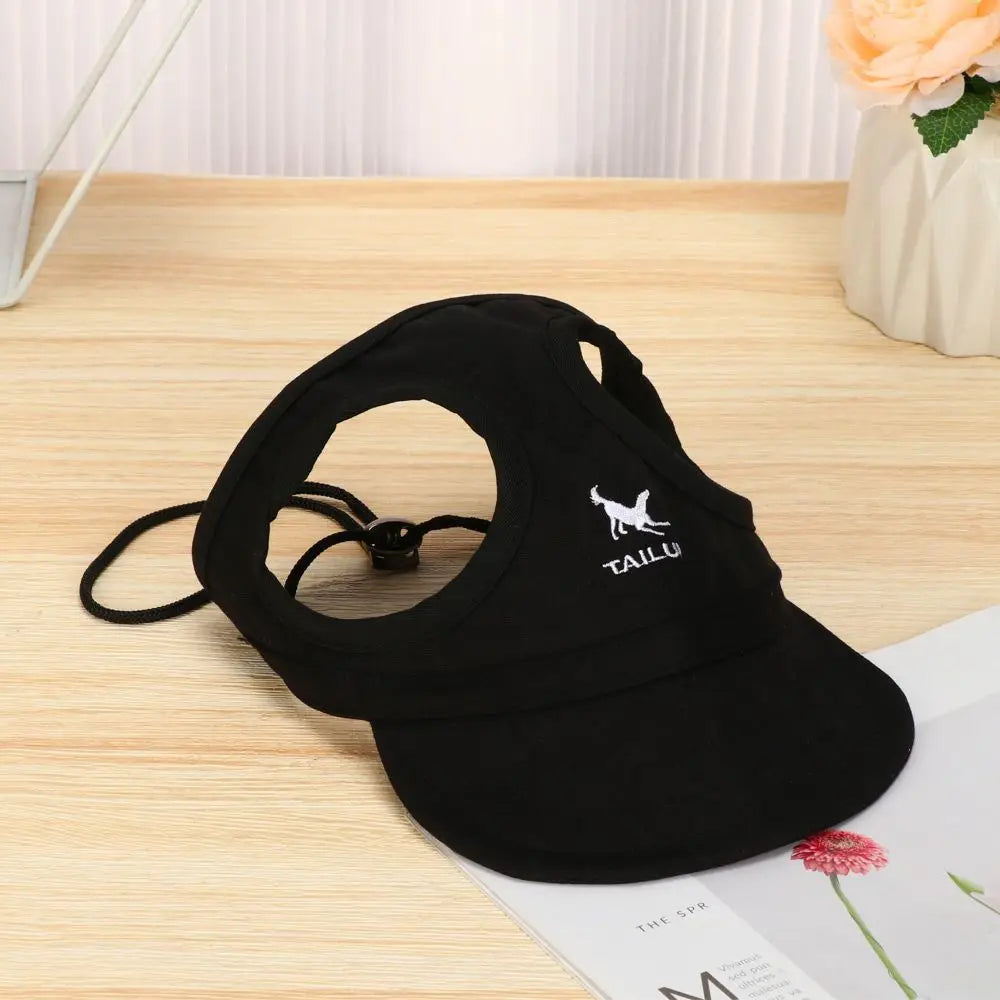 Pet Baseball Hat Cat Dog Visor Hat Adjustable Sun Cap