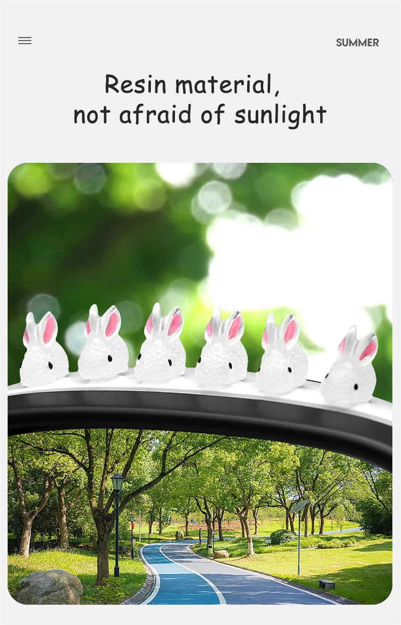 Cute Mini Bunny Car Light