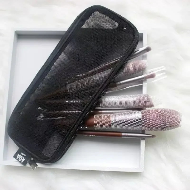 Makeup Brush Travel Case – Cosmetic Organizer Bag for Men & Women