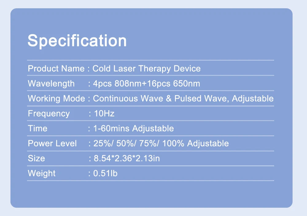 Deep Tissue Cold Laser Therapy Device – Pain Relief for Horses, Dogs & Cats