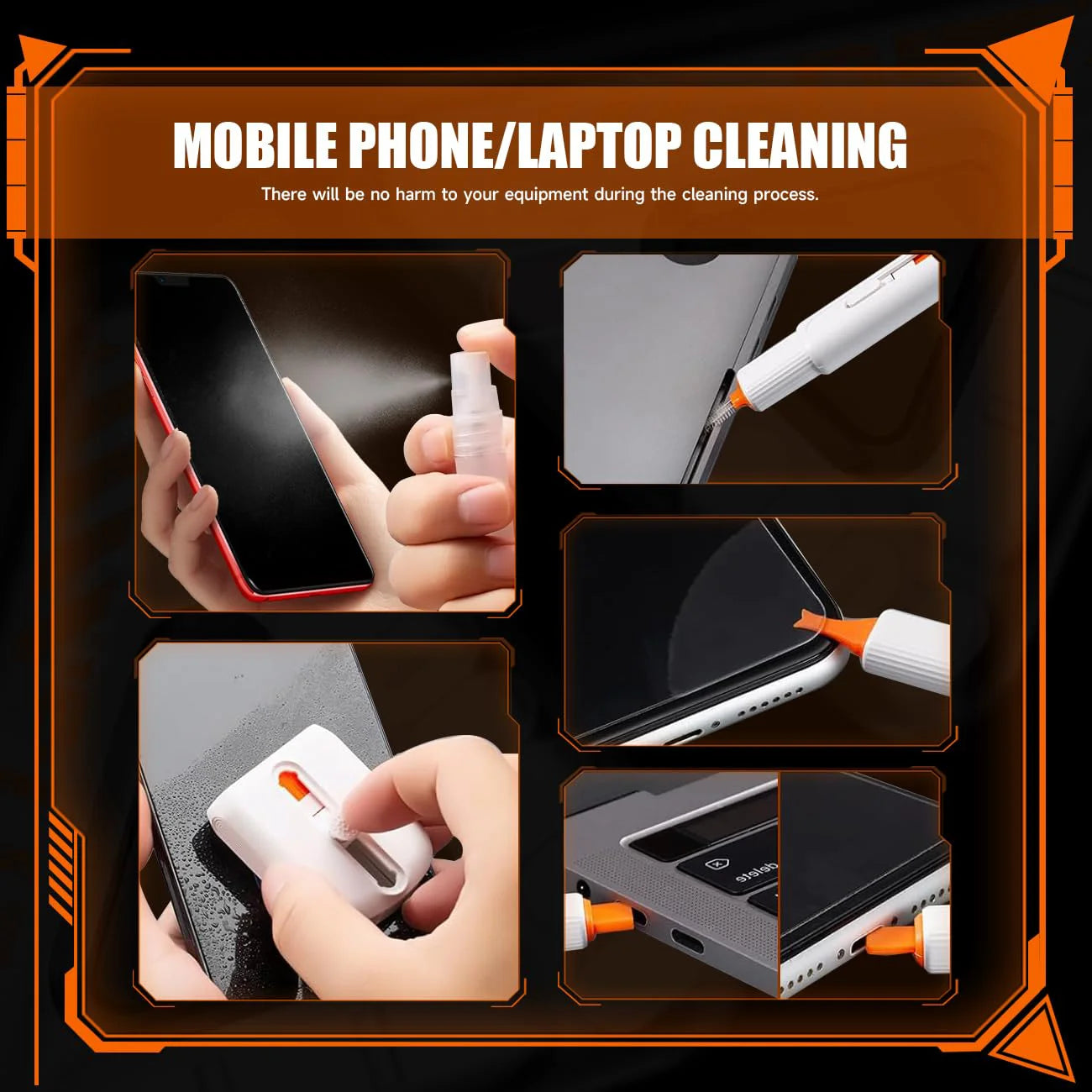 24-in-1 Earbuds & Electronics Cleaning Pen – Screen, Keyboard & Device Cleaning Kit