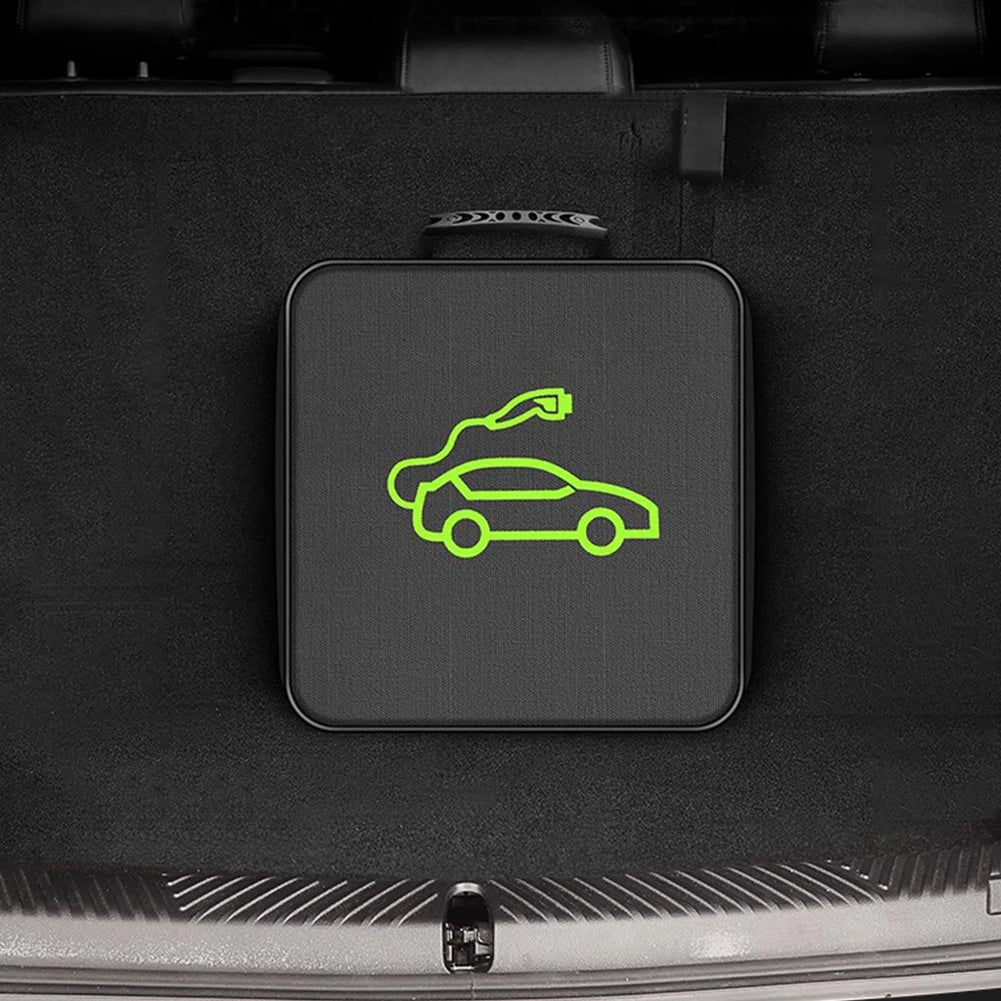 Electric Car Charger Storage Bag – Waterproof & Fire-Retardant EV Cable Container