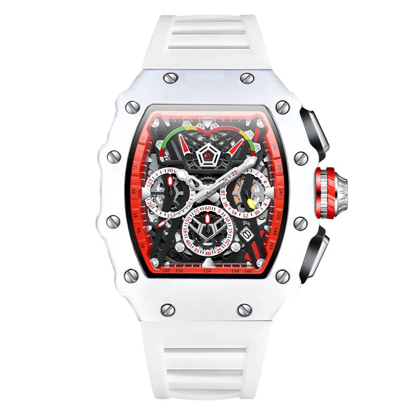 ONOLA Quartz Wristwatch – Men’s Casual Sports Chronograph with Luminous Hands