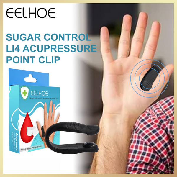 Sugar Control LI4 Acupressure Point Clip (Buy 1 Get 2 Free)